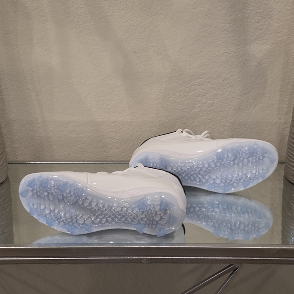 🔥 Air Jordan 11 Retro Low TD Cleats – White/University Blue – Size 8.5 🔥 - Picture 4 of 7